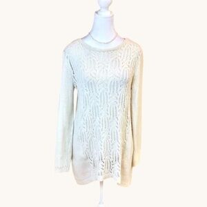 Sundance Sweater Wool Alpaca Ivory (S)